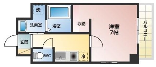 サムティ夙川レジデンスの物件間取画像